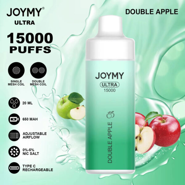 JOYMY Ultra Disposable Vape - DOUBLE APPLE